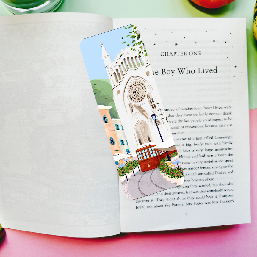 Soller tram, Mallorca bookmark