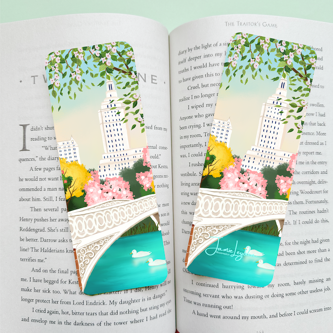 Central Park, New York bookmark