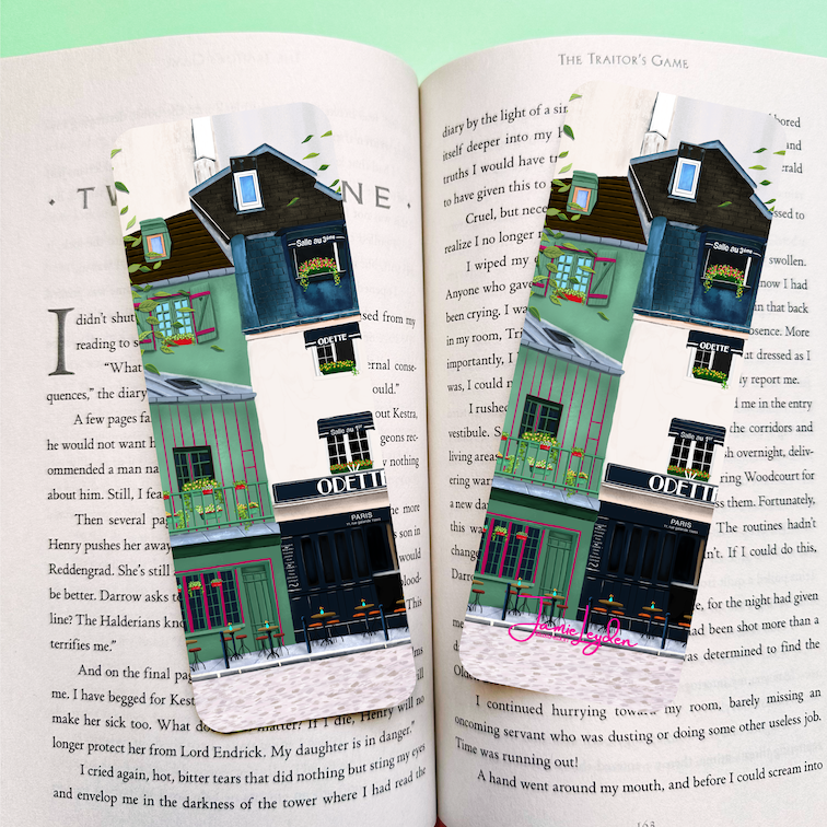Odette, Paris bookmark