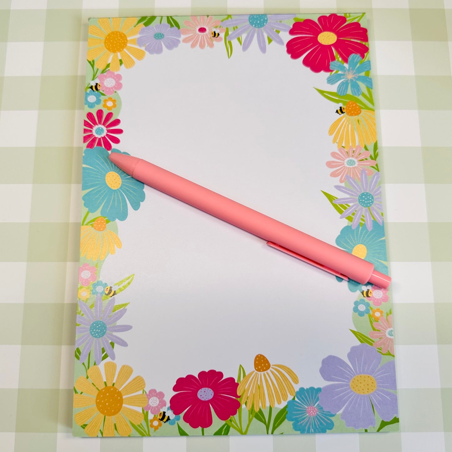 Spring Flowers A5 notepad