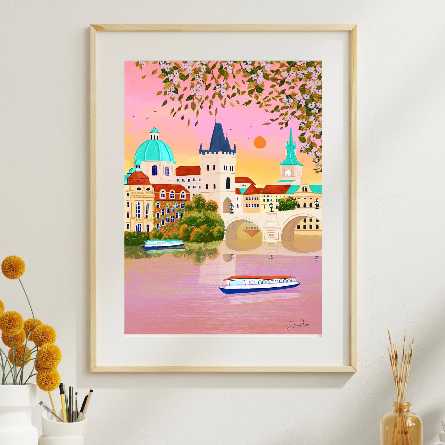 Charles Bridge, Prague Print
