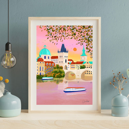 Charles Bridge, Prague Print