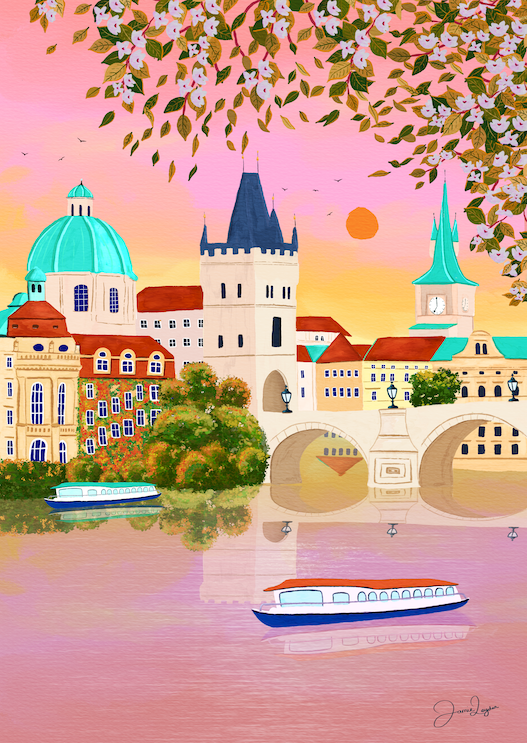 Charles Bridge, Prague Print