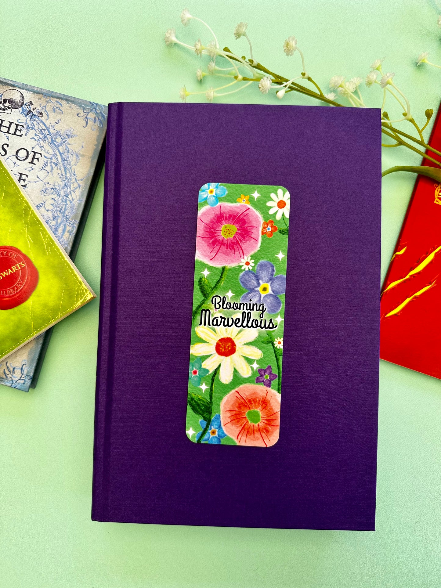 Blooming Marvellous bookmark