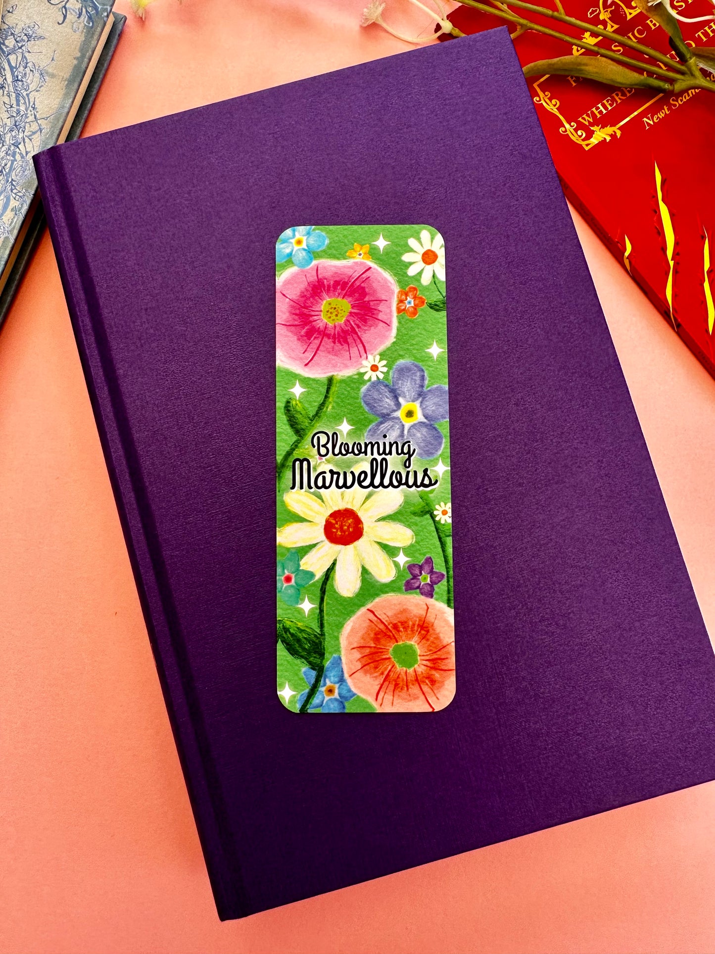Blooming Marvellous bookmark