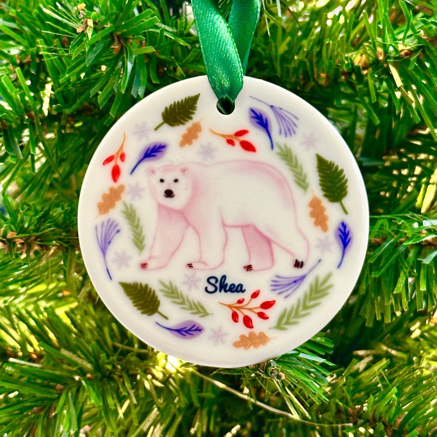 Polar Bear Christmas Decoration