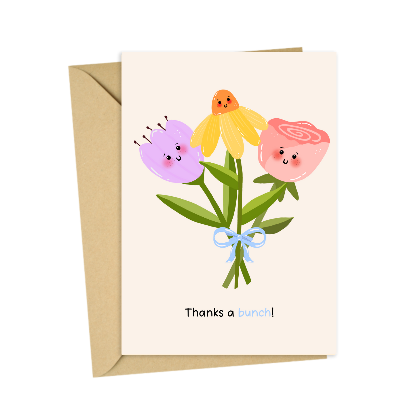 Thanks a bunch card