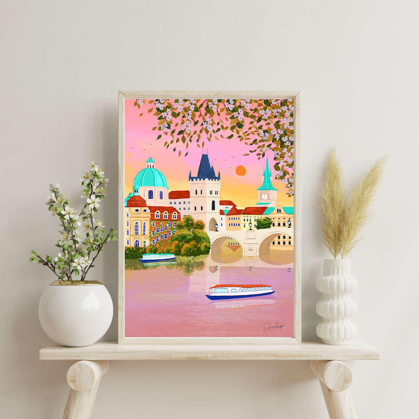 Charles Bridge, Prague Print