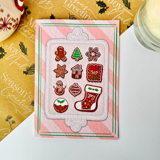 Christmas cookies Christmas card by Jamie Leyden Illustration