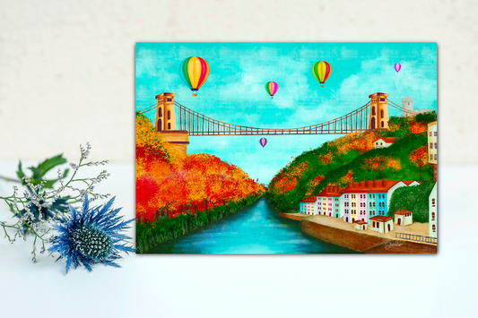 Clifton Suspension Bridge print, Bristol, UK print