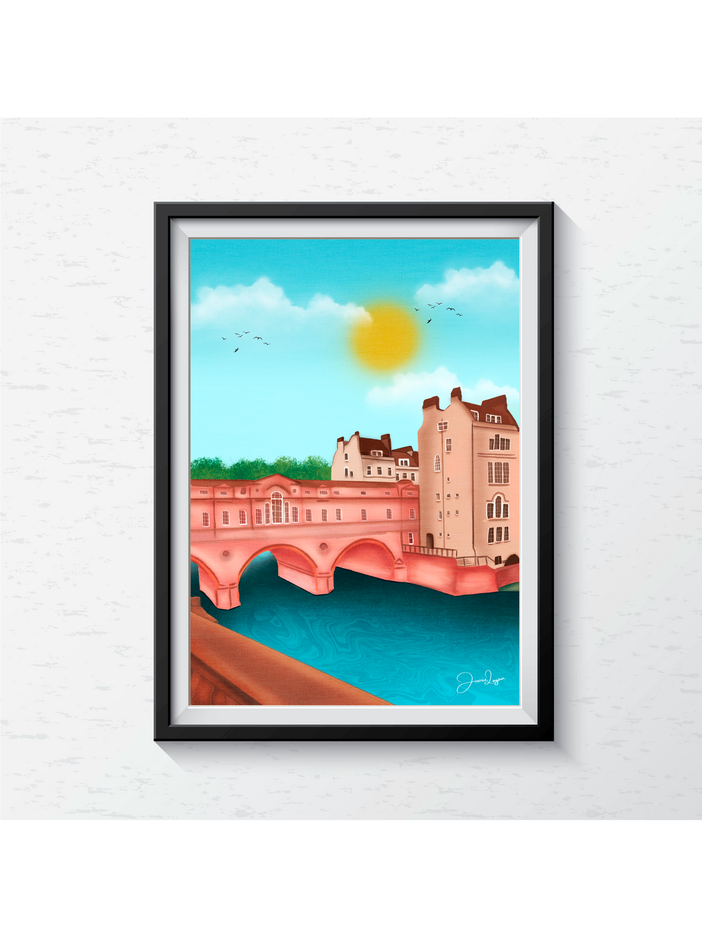 Pulteney Bridge, Bath UK print