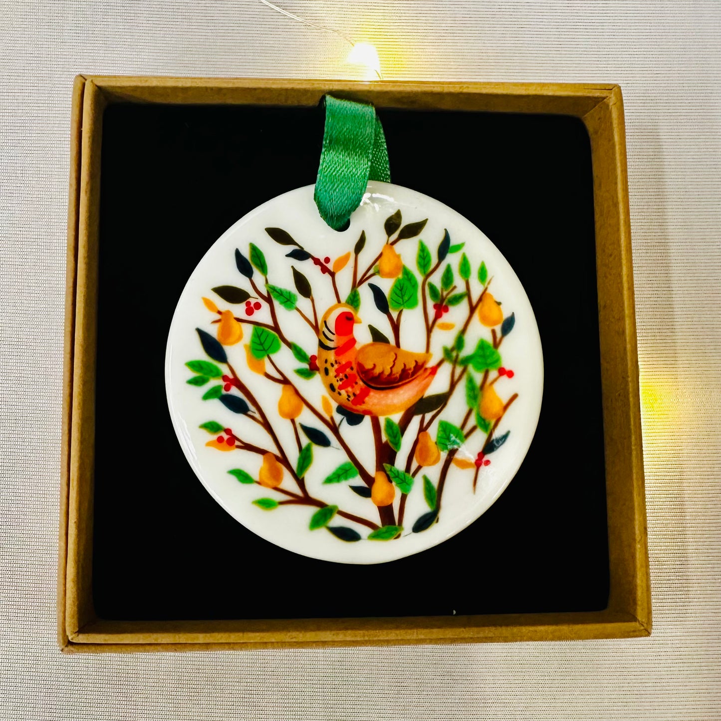 Partridge Christmas Decoration