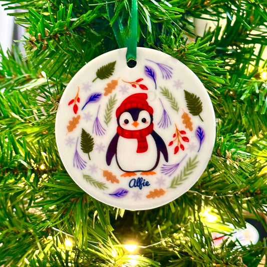 Penguin Christmas Decoration