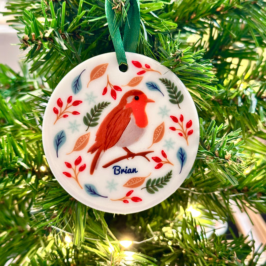 Robin Christmas Decoration