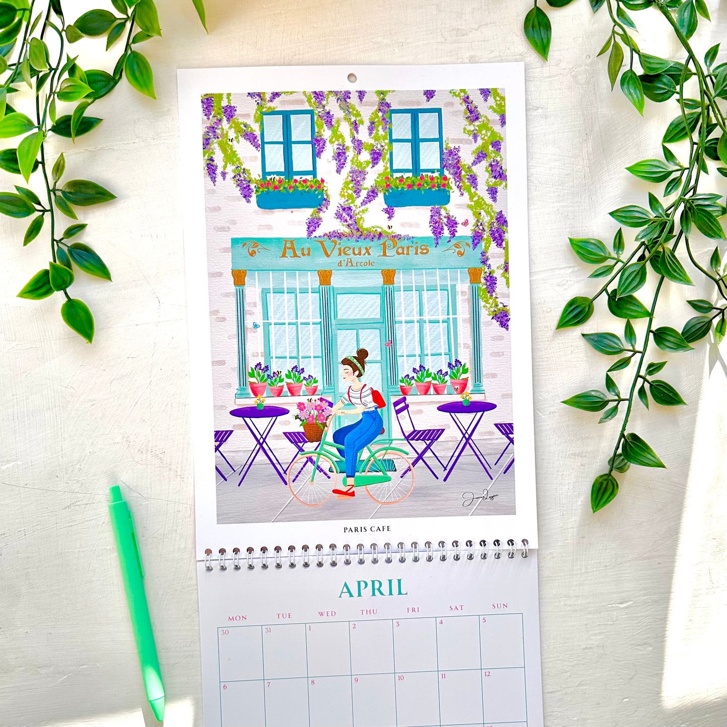 2026 Travel wall calendar