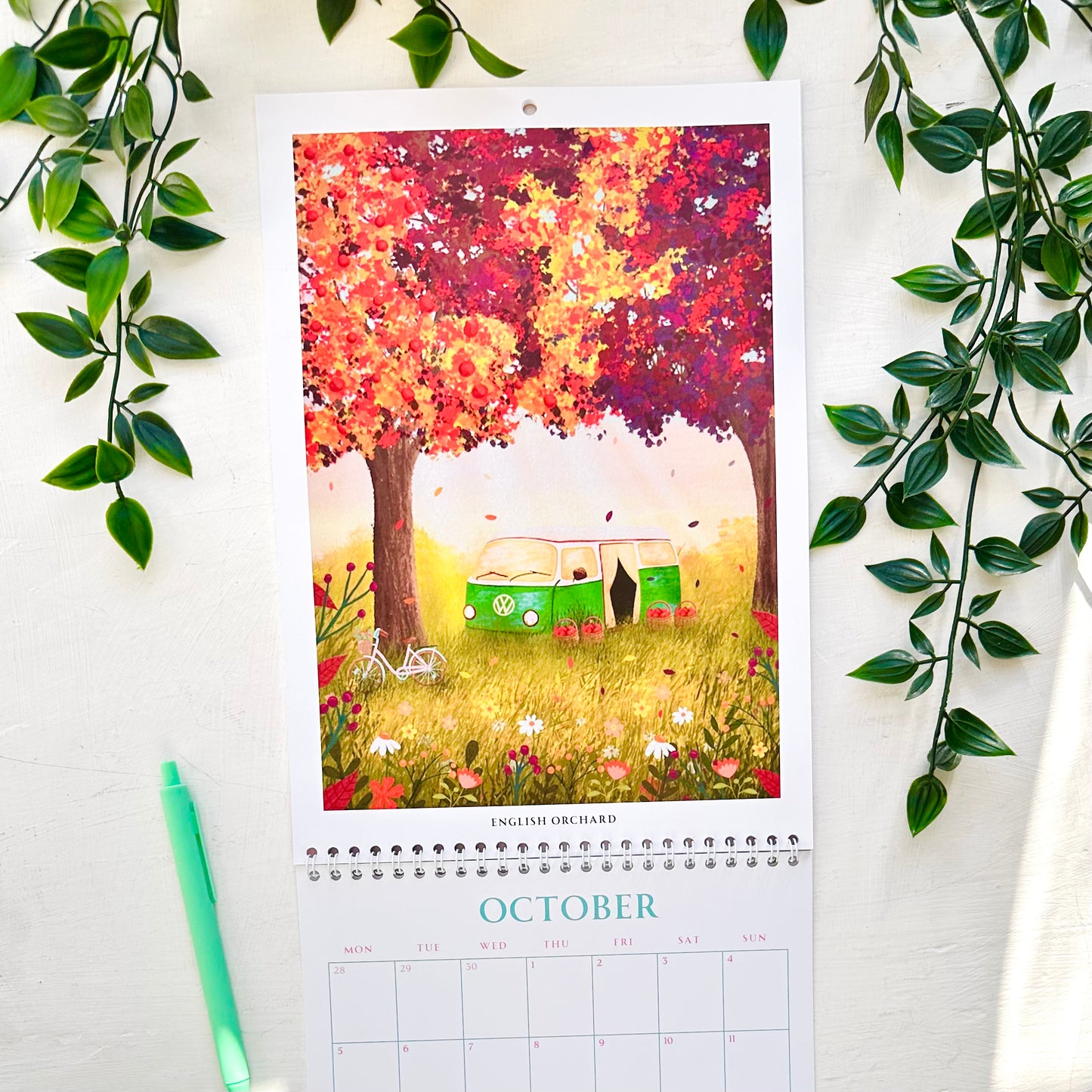 2026 Travel wall calendar