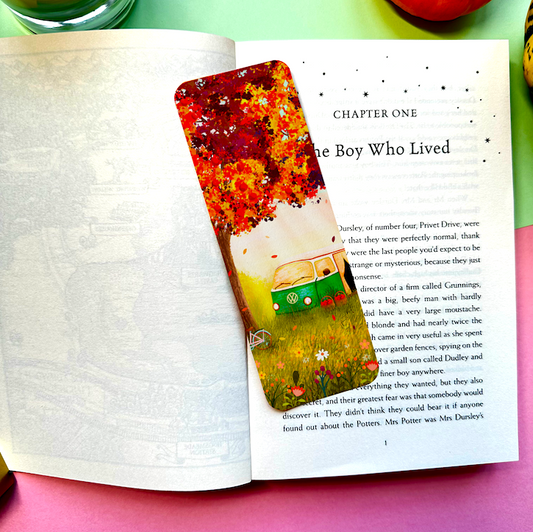 Cosy Camper van bookmark