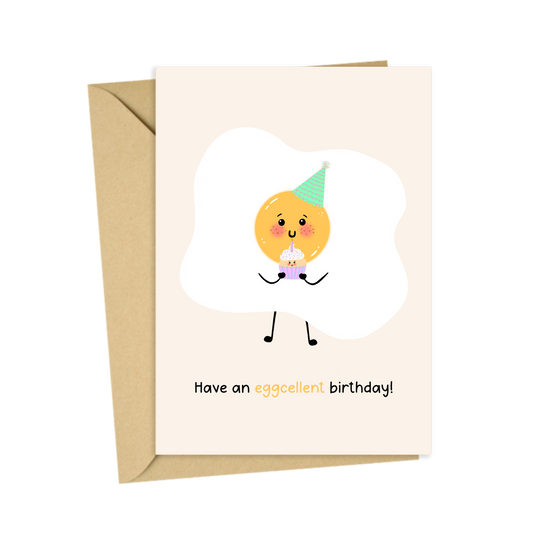 Have an eggcellent birthday card